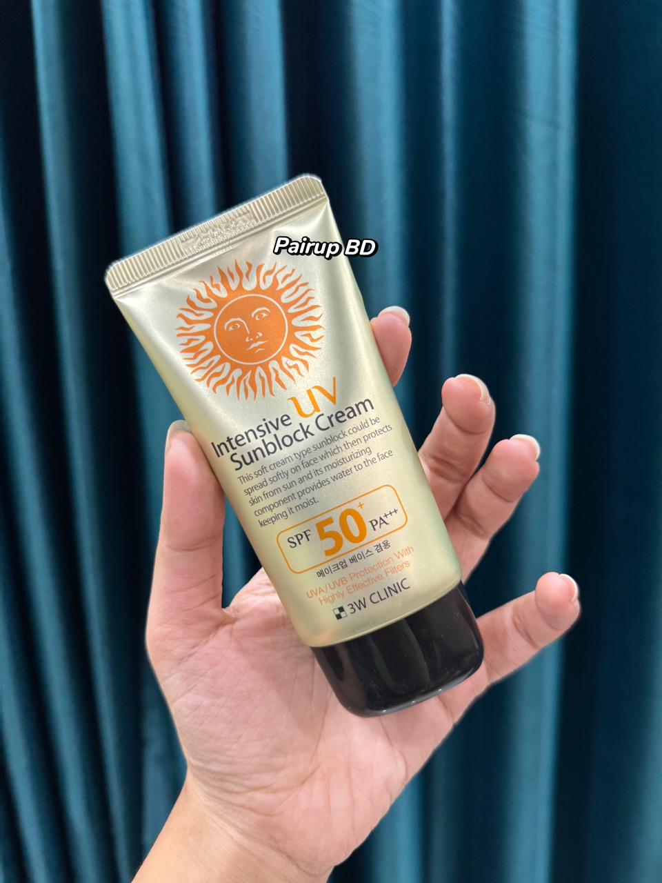 3W Clinic Intensive UV Sunblock Cream SPF50 PA+++ 70ml