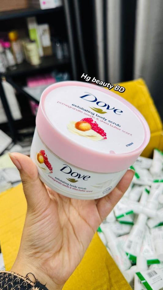 Dove Pomegranate Seeds Exfoliating Body Scrub 225ml