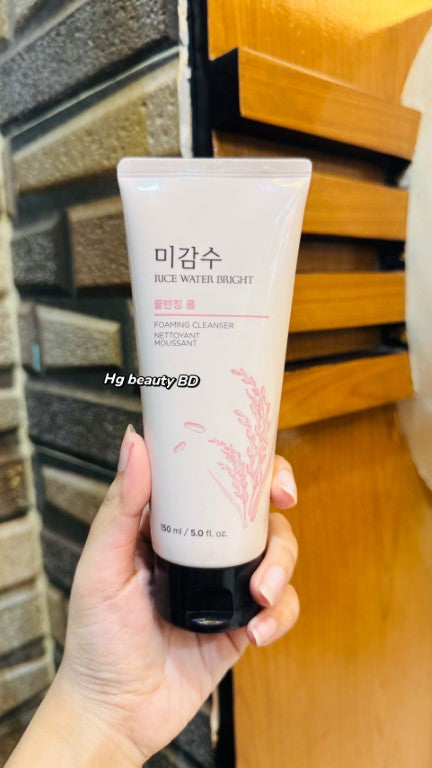 The Face Shop Rice Water Bright Foaming Cleanser