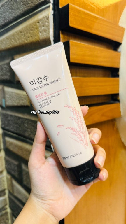 The Face Shop Rice Water Bright Foaming Cleanser
