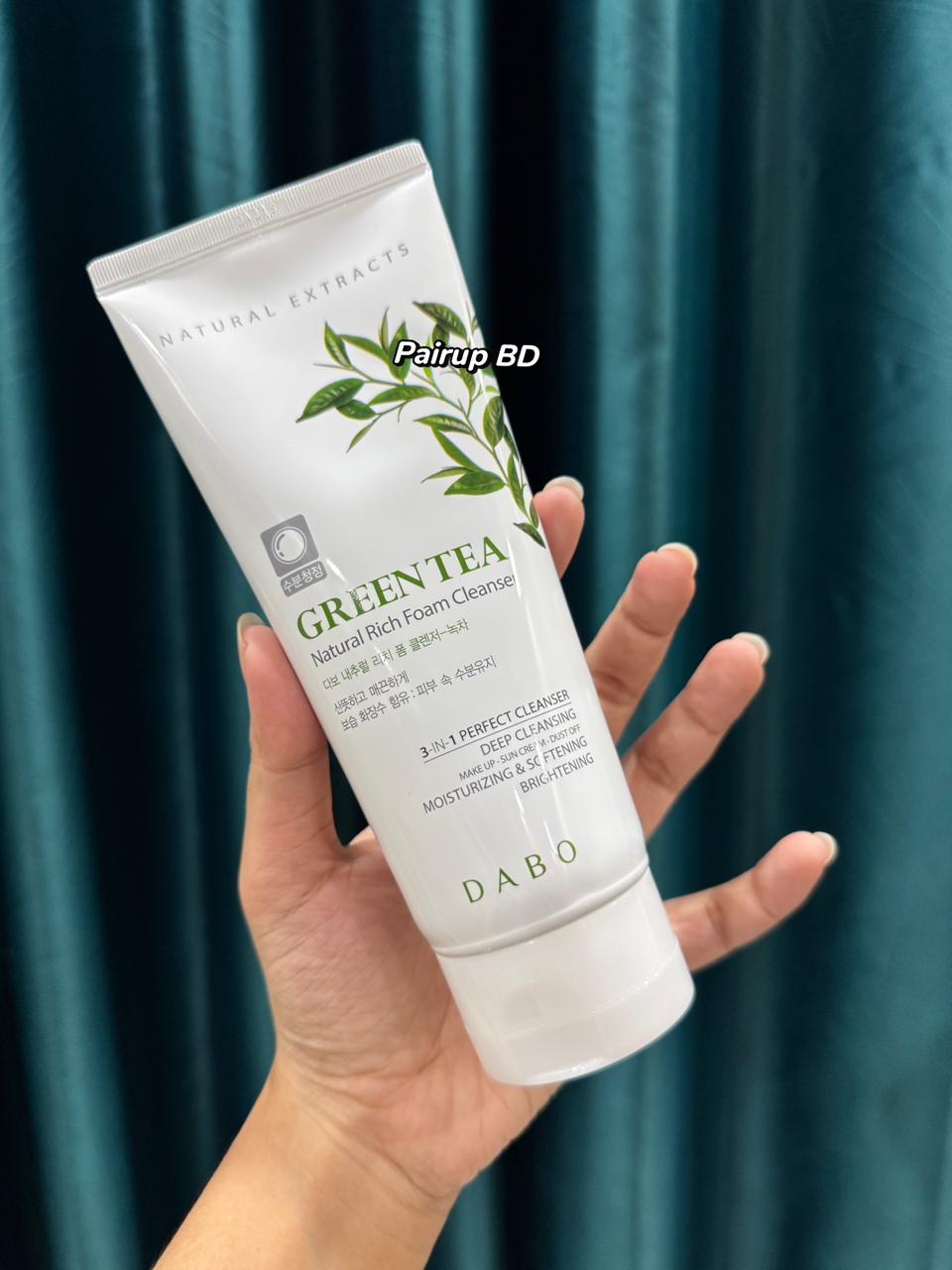 Dabo Green Tea Natural Rich Foam Cleanser